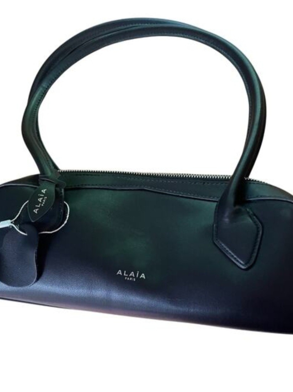 AUTHENTIC Alaïa Black Teckel Bag - Medium